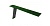 Планка карнизная фальц 130х80 0,5 Satin с пленкой RAL 6005 зеленый мох