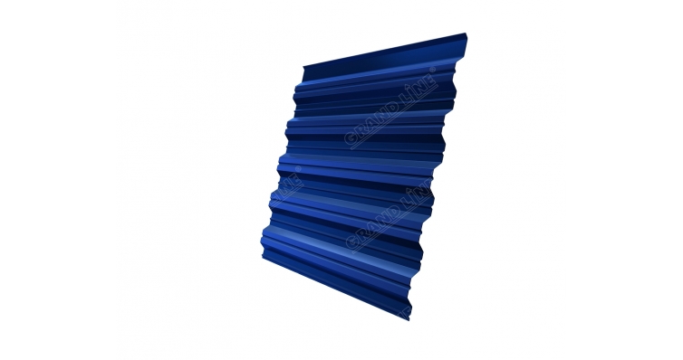 Профнастил HC35A 0,5 Satin RAL 5005 сигнальный синий