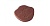 Коньковый керамический торцевой элемент Braas Рубин 13V красный бук