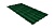 Металлочерепица кредо Grand Line 0,5 Velur RAL 6005 зеленый мох