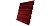 Профнастил С20R Дачный PE RAL 3011 коричнево-красный