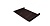 Кликфальц Grand Line 0,5 Quarzit с пленкой на замках RAL 8017 шоколад Metallic