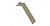 Планка лобовая/околооконная простая 190х50 0,5 Velur20 RAL 1015 светлая слоновая кость
