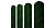 Штакетник Круглый фигурный 0,4 PE RAL 6005 зеленый мох