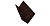 Планка примыкания 150х250 0,5 GreenCoat Pural Matt RR 887 шоколадно-коричневый (RAL 8017 шоколад)