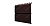 ЭкоБрус 0,345 Grand Line 0,5 GreenCoat Pural с пленкой RR 887 шоколадно-коричневый (RAL 8017 шоколад