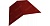 Планка конька плоского 145х145 0,4 PE с пленкой RAL 3011 коричнево-красный