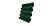 Профнастил Н75R 0,7 plus PE RAL 6005 зеленый мох