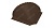 Заглушка малая конусная PurLite Мatt RAL 8017 шоколад