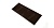 Кликфальц mini Grand Line 0,5 Velur с пленкой на замках RR 32 темно-коричневый_old