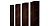 Штакетник Круглый 0,45 PE RR 32 темно-коричневый