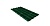 Металлочерепица камея Grand Line 0,5 Velur RAL 6005 зеленый мох