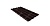 Металлочерепица камея Grand Line 0,5 Quarzit Pro Matt RAL 8017 шоколад