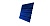 Профнастил С10R 0,7 PE с пленкой RAL 5005 сигнальный синий