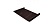 Кликфальц 0,55 РЕ с пленкой RAL 8017 шоколад