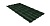 Металлочерепица кредо Grand Line 0,5 GreenСoat Pural Matt RR 11 темно-зеленый (RAL 6020 хромовая зел