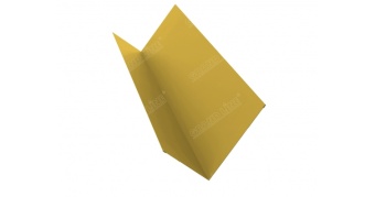 Планка примыкания 90х140 0,45 PE с пленкой RAL 1018 цинково-желтый