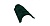 Планка малого конька полукруглого 0,5 Satin с пленкой RAL 6005 зеленый мох