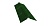 Планка конька плоского 150х40х150 0,45 PE с пленкой RAL 6002 лиственно-зеленый